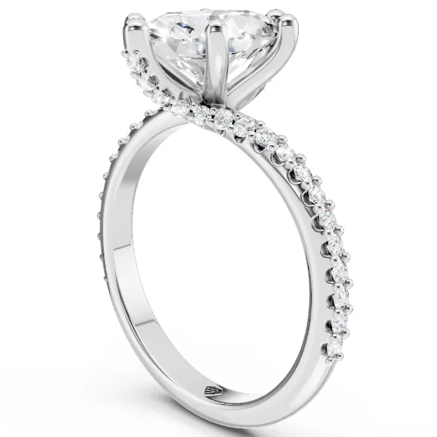 Ring AA464, 14K White 1